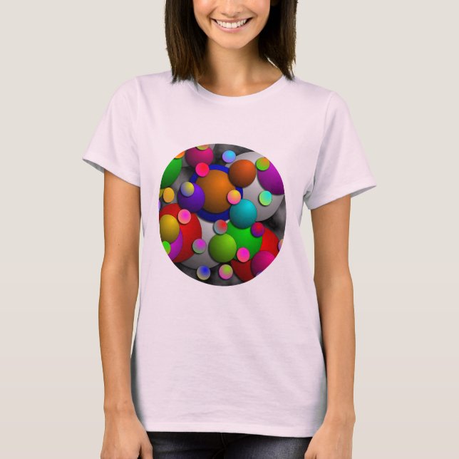 Camiseta Bolhas de Kenneth Yoncich (Frente)