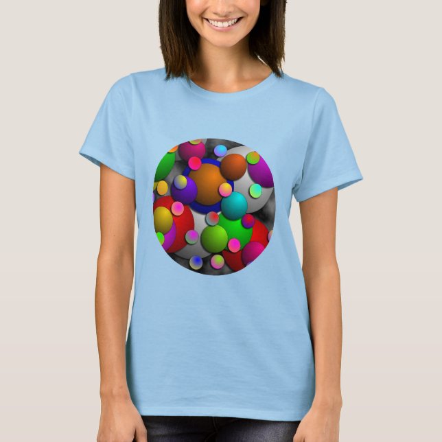 Camiseta Bolhas de Kenneth Yoncich (Frente)