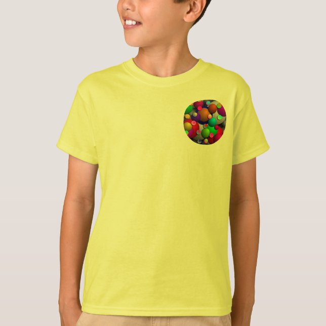 Camiseta Bolhas de Kenneth Yoncich (Frente)
