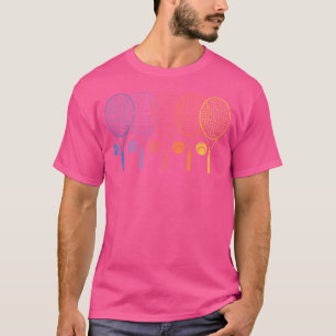 Camiseta Bolhas de tênis Ball Silhouette Engraçadas