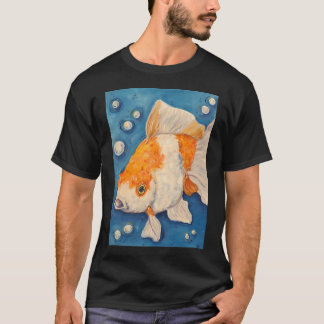 Camiseta Bolhas Douradas
