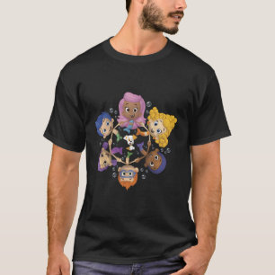Camiseta Bolhas Guppies Nadação Sincronizada Círculo Portra