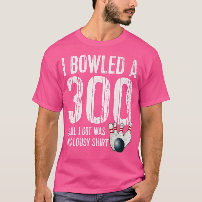 Camiseta Boliche A 300 Game Boliche Team Bowler (Frente)