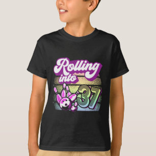 Camiseta Boliche A Cair No Aniversário De 37 Boliches