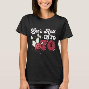 Camiseta Boliche A Passar Para 70 Boliches Aniversário