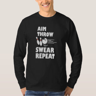 Camiseta Boliche Aim Jogar Suar Repito Tapete