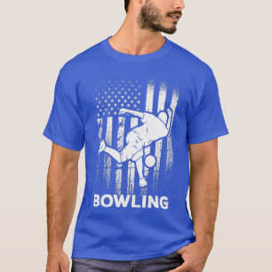 Camiseta Boliche American Flag Team Boliche Bo