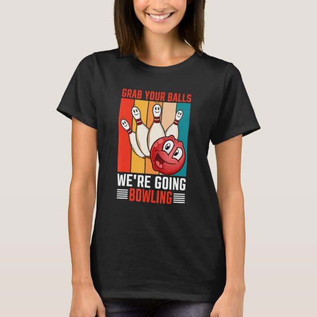 Camiseta boliche boliche dizendo (Frente)