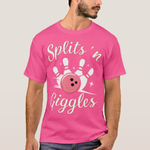 Camiseta Boliche Bowler Engraçado Divida N Grades Bola de b