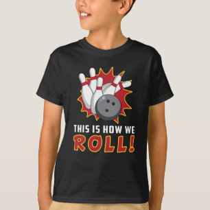 Camiseta Boliche Bowler Strike Equipe Esportiva Bowl Engra