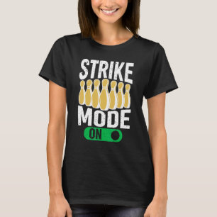 Camiseta Boliche Bowler Team Boliche Strike Mode (Modo de g