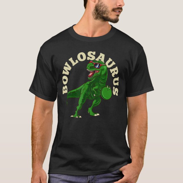 Camiseta Boliche Bowlosaurus (Frente)