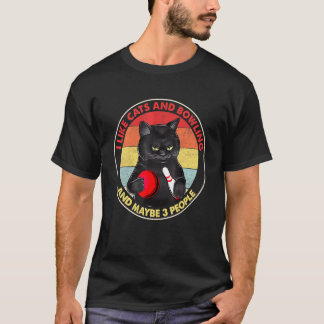 Camiseta Boliche Cheia Como Cat Talvez 3 Pessoas Boliche Co