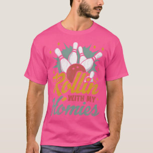 Camiseta Boliche Com Meus Parceiros