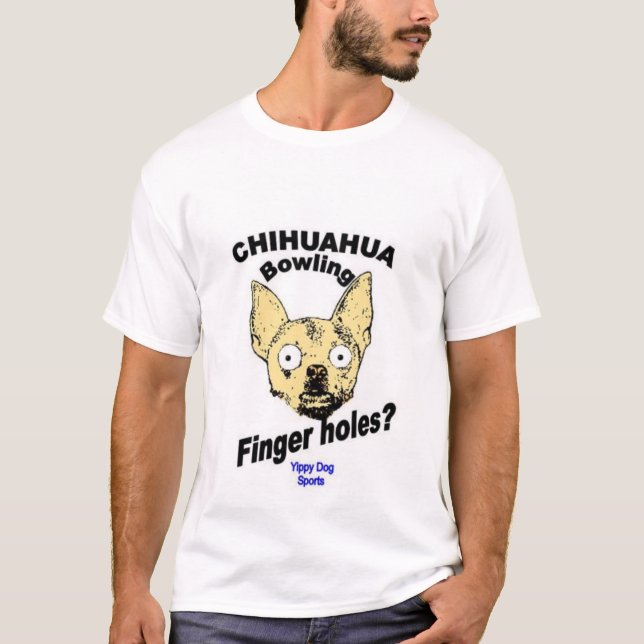 Camiseta Boliche da chihuahua (Frente)