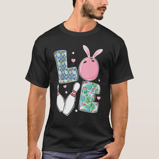Camiseta Boliche De Amor, Coelhinho, Orelhas, Boliche De Pá (Frente)