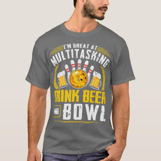 Camiseta Boliche de Cerveja Engraçada