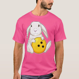 Camiseta Boliche de Coelho Bola de boliche