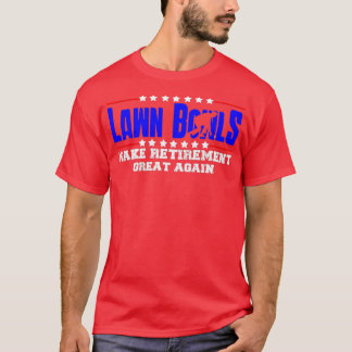 Camiseta Boliche De Lâmpadas Engraçadas Aposentadas T