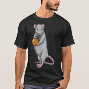 Camiseta Boliche de Rato Bola de Boliche Esportes