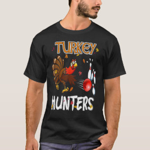 Camiseta Boliche Dia de Ação de Graças Turquia Dia Turquia 