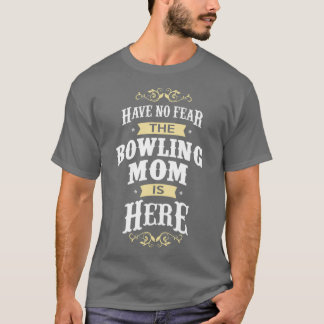 Camiseta Boliche do jogador de boliche Mãe