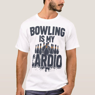 Camiseta Boliche é meu cardio