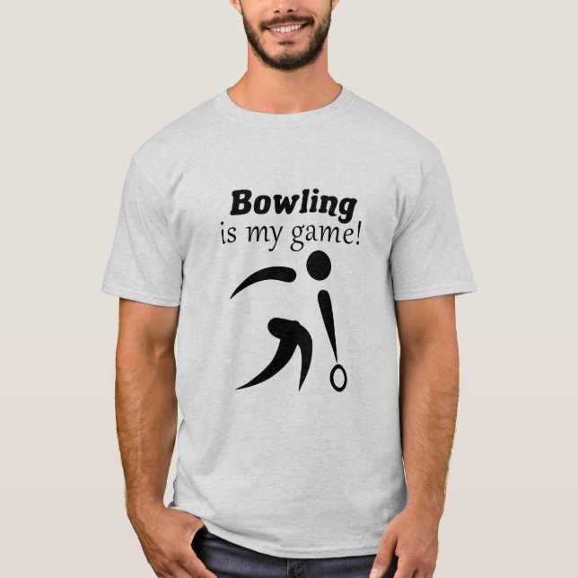 Camiseta Boliche é Meu Jogo! (Frente)