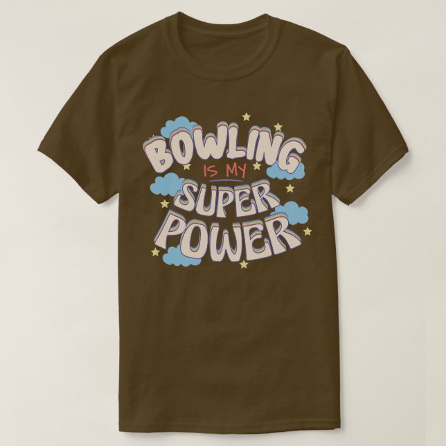 Camiseta Boliche É Meu Superpoder (Frente do Design)