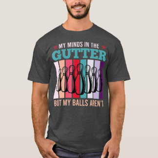 Camiseta Boliche Engraçada Dizendo Boliche De Tiro De Vinta