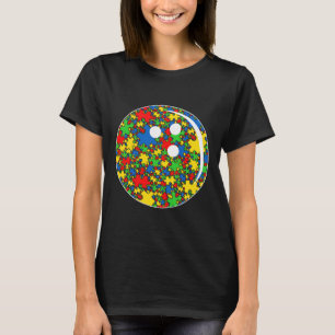 Camiseta Boliche Engraçado Autismo Atenção Esporte
