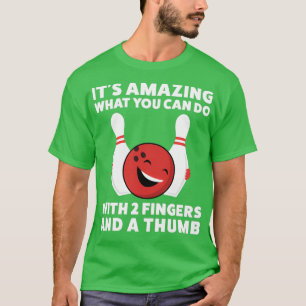 Camiseta Boliche Engraçado T Para Homens T