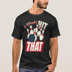 Camiseta Boliche, eu acertava aquele ventilador de Boliche