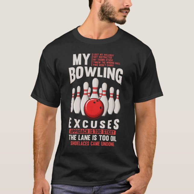Camiseta Boliche Explica Humor Engraçado (Frente)