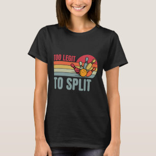 Camiseta Boliche Funny Bowler Team Retorna Legítima Demais 