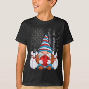 Camiseta Boliche Gnomo Gnomos Funny Gnoma Boliche