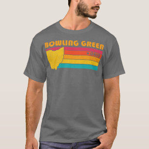 Camiseta Boliche Green Ohio Vintage angustiou Souvenir