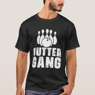 Camiseta Boliche Gutter Gang Boliche Para Homens Mulheres C