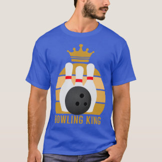 Camiseta Boliche King Funny Boliche Lover T