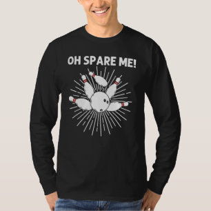 Camiseta Boliche legal Para Homens Mulheres Boliches Ao Int