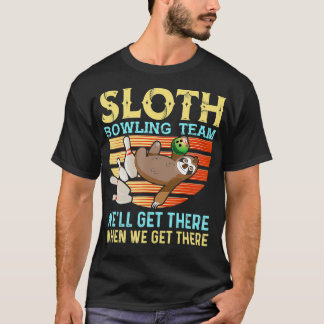 Camiseta Boliche Lenta Boliche Engraçado