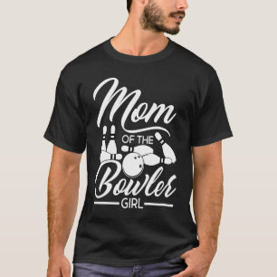Camiseta Boliche Mãe Pin Bowler Striler Boliche Equipe Boli