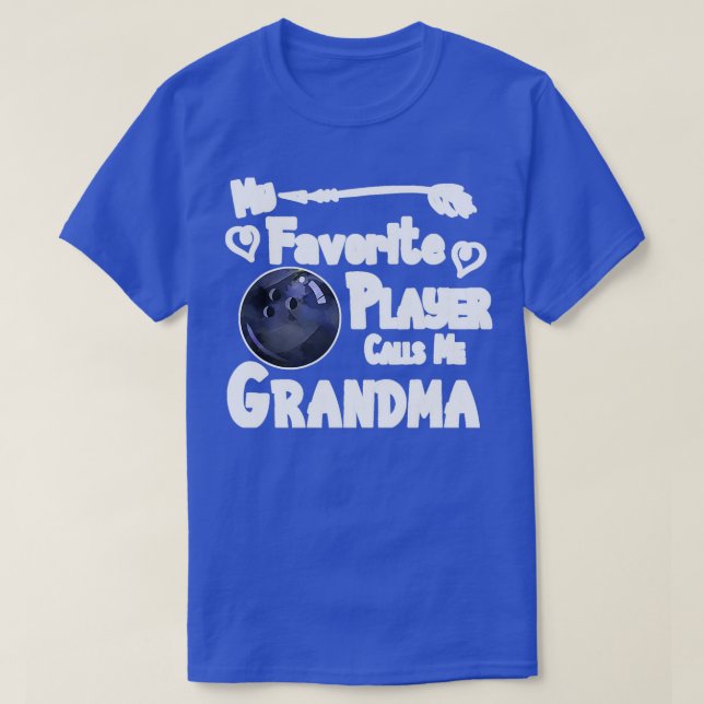 Camiseta Boliche Meu Jogador Favorito Me Chama TShirt Cláss (Frente do Design)