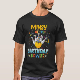 Camiseta Boliche Mimsy Do Bolicheiro De Aniversário Vintage