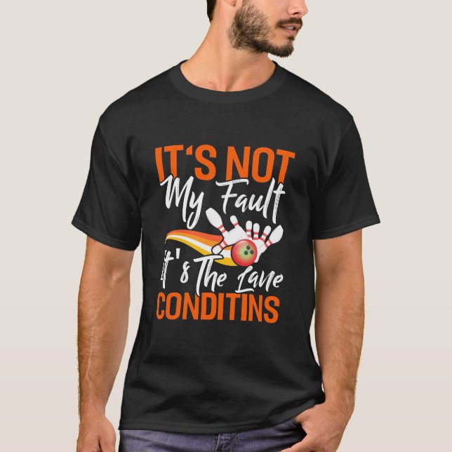 Camiseta Boliche Não É Minha Culpa (Frente)