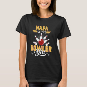 Camiseta Boliche Napa Dos Natais vintages De Garota De Bowl