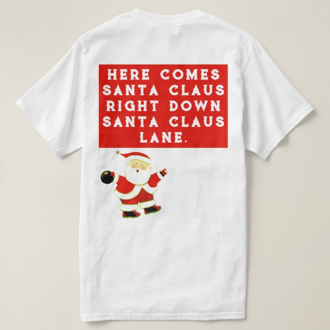 Camiseta Boliche Natal (Verso do Design)