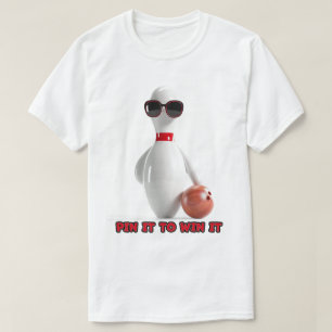 Camiseta Boliche o joga para ganhar