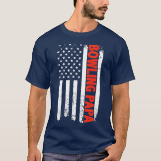 CAMISETA BOLICHE PAPA AMERICAN FLAG T