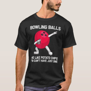Camiseta Boliche Para Mulheres Jogando Na Faixa De Jogada D